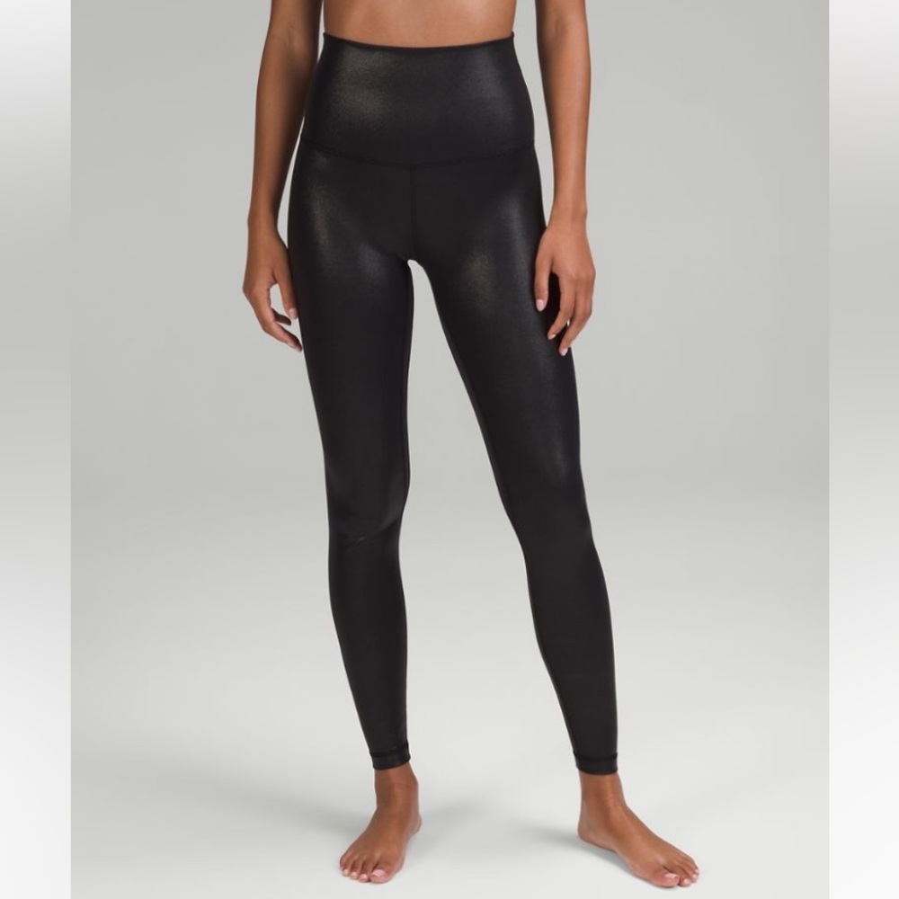 Lululemon align super high rise shine legging
